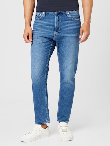 Calvin Klein Jeans Bootcut Farkut värissä sininen: edessä