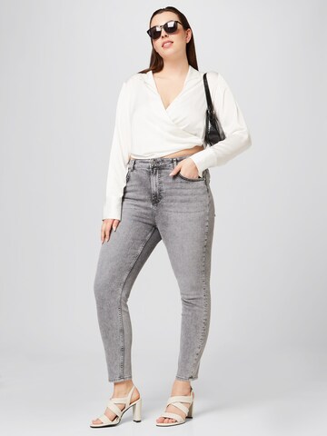 Guido Maria Kretschmer Curvy Skinny Jeans 'Dilara ' in Grey