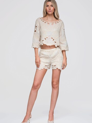 regular Pantaloni di Ombre in beige