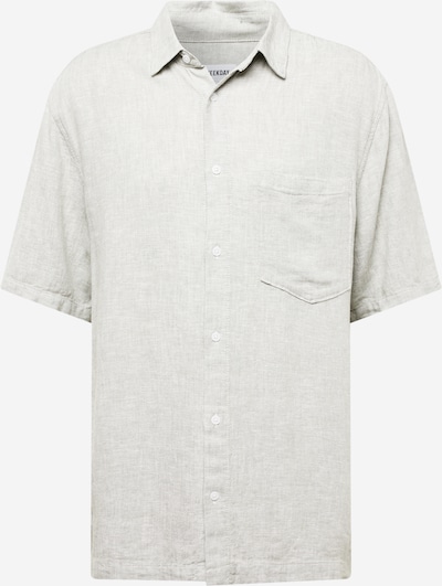 Marškiniai iš WEEKDAY, spalva – pilka, Prekių apžvalga