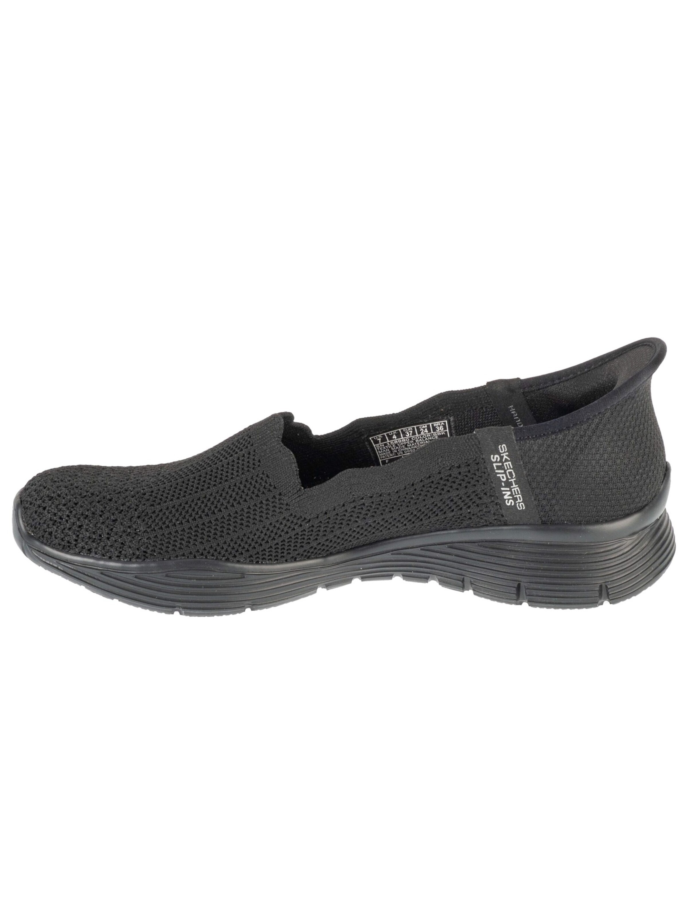 SKECHERS Slip on 'Skechers Slip-ins: Seager - Believe It' en 35,5 en noir, Vue avec produit