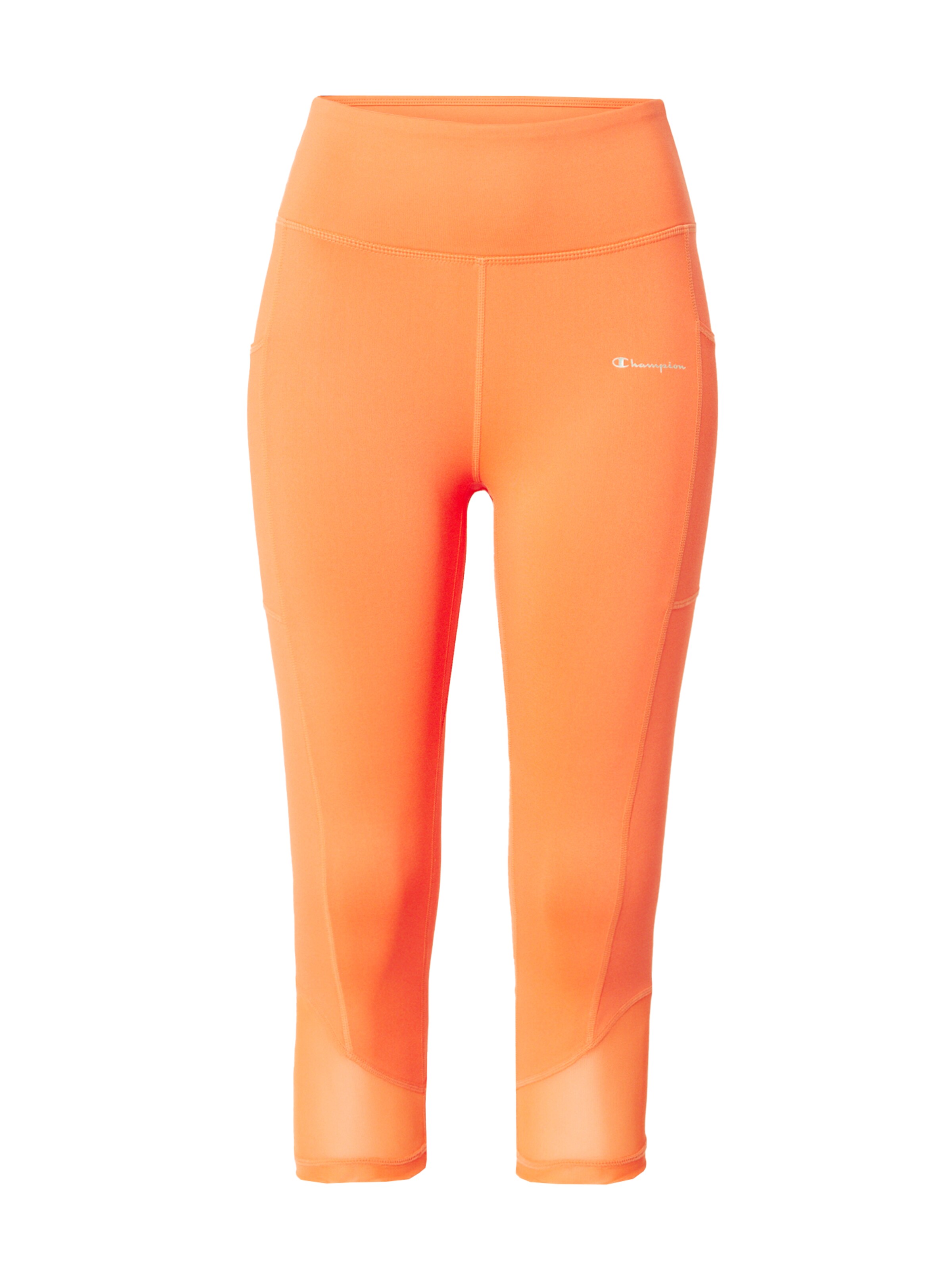 Champion Authentic Athletic Apparel Skinny Sports trousers in Orange: front