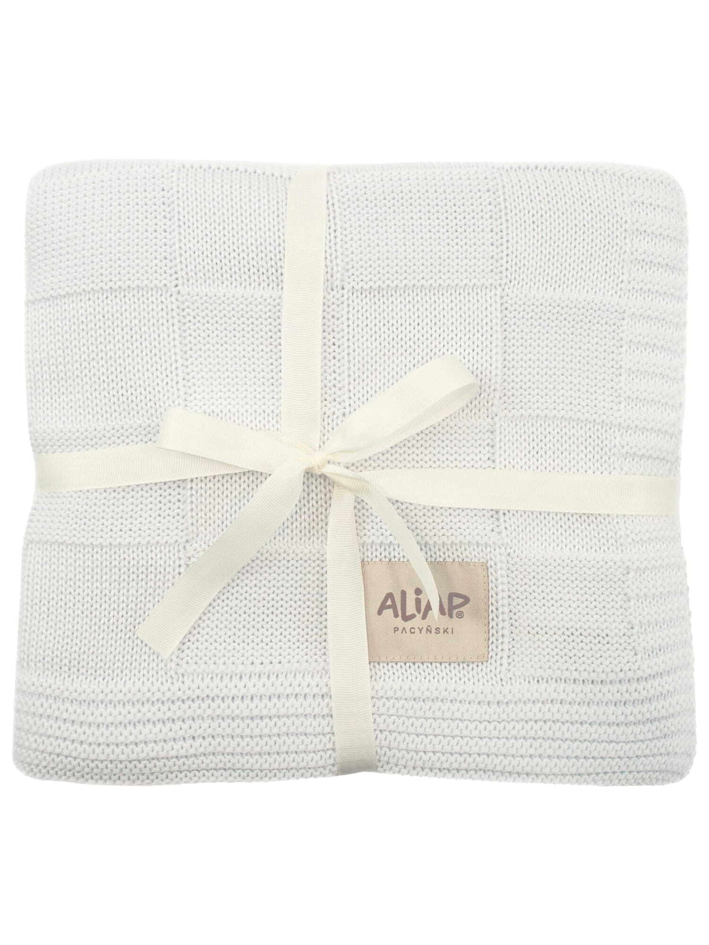 Aliap Babydeken in Wit: voorkant