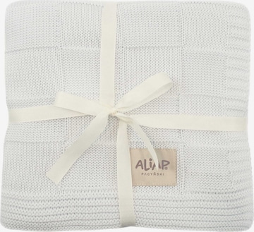 Aliap Baby blanket in White: front