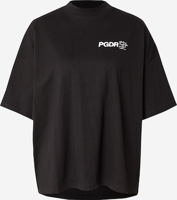 Pegador - Camisa oversized 'HABANA' em preto: frente