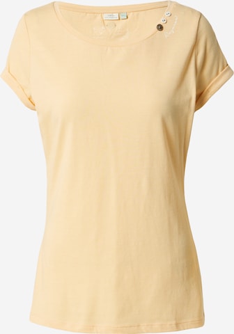 Ragwear T-Shirt 'Florah' in Beige: predná strana