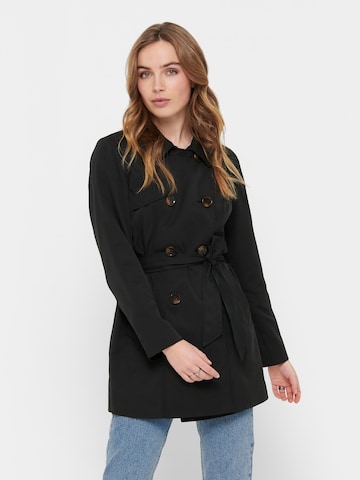ONLY Between-Seasons Coat 'Valerie' in Black: front