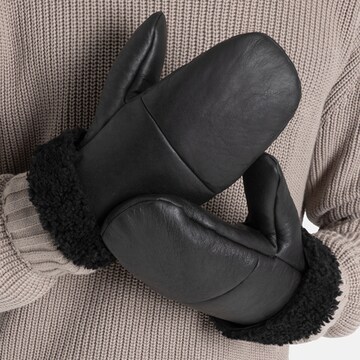 Valcuer 1887 Fäustlinge 'Cozy Mitten VC2' in Schwarz: Vorderseite