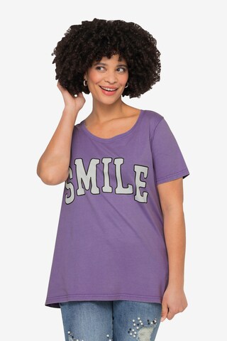 T-shirt Angel of Style en violet : devant