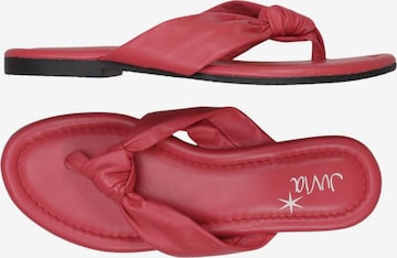 Juvia Sandalen 38 in Rot: Vorderseite