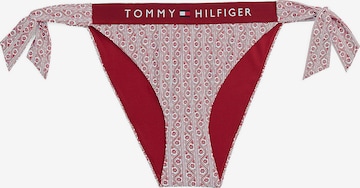 Bas de bikini TOMMY HILFIGER en rouge : devant