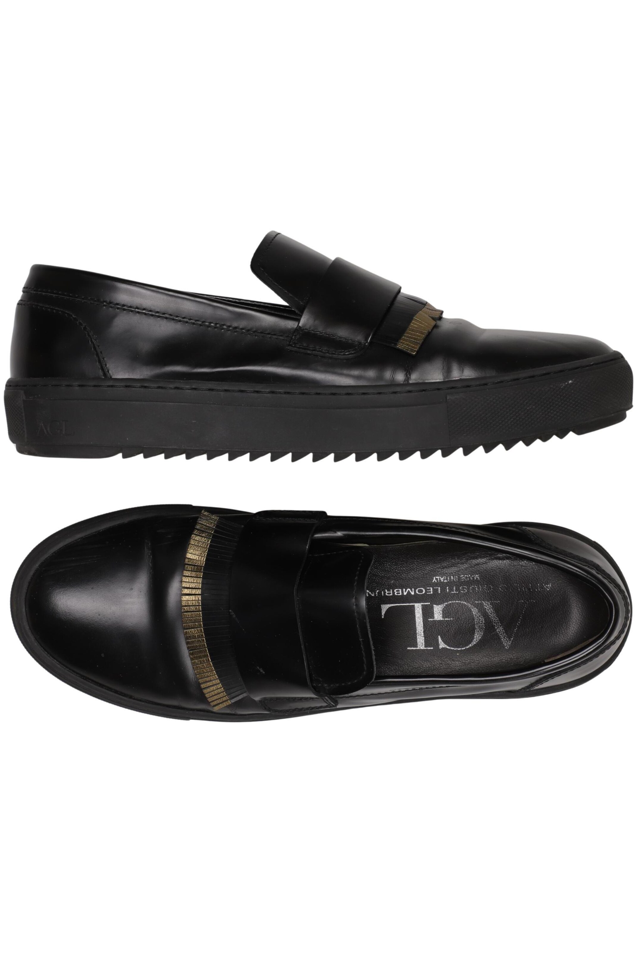 AGL Attilio Giusti Leombruni Flats & Loafers in 38,5 in Black: front