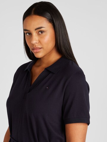 Rochie de la Tommy Hilfiger Curve pe albastru