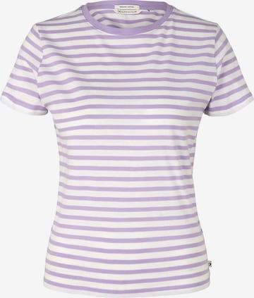 T-shirt TOM TAILOR DENIM en violet : devant