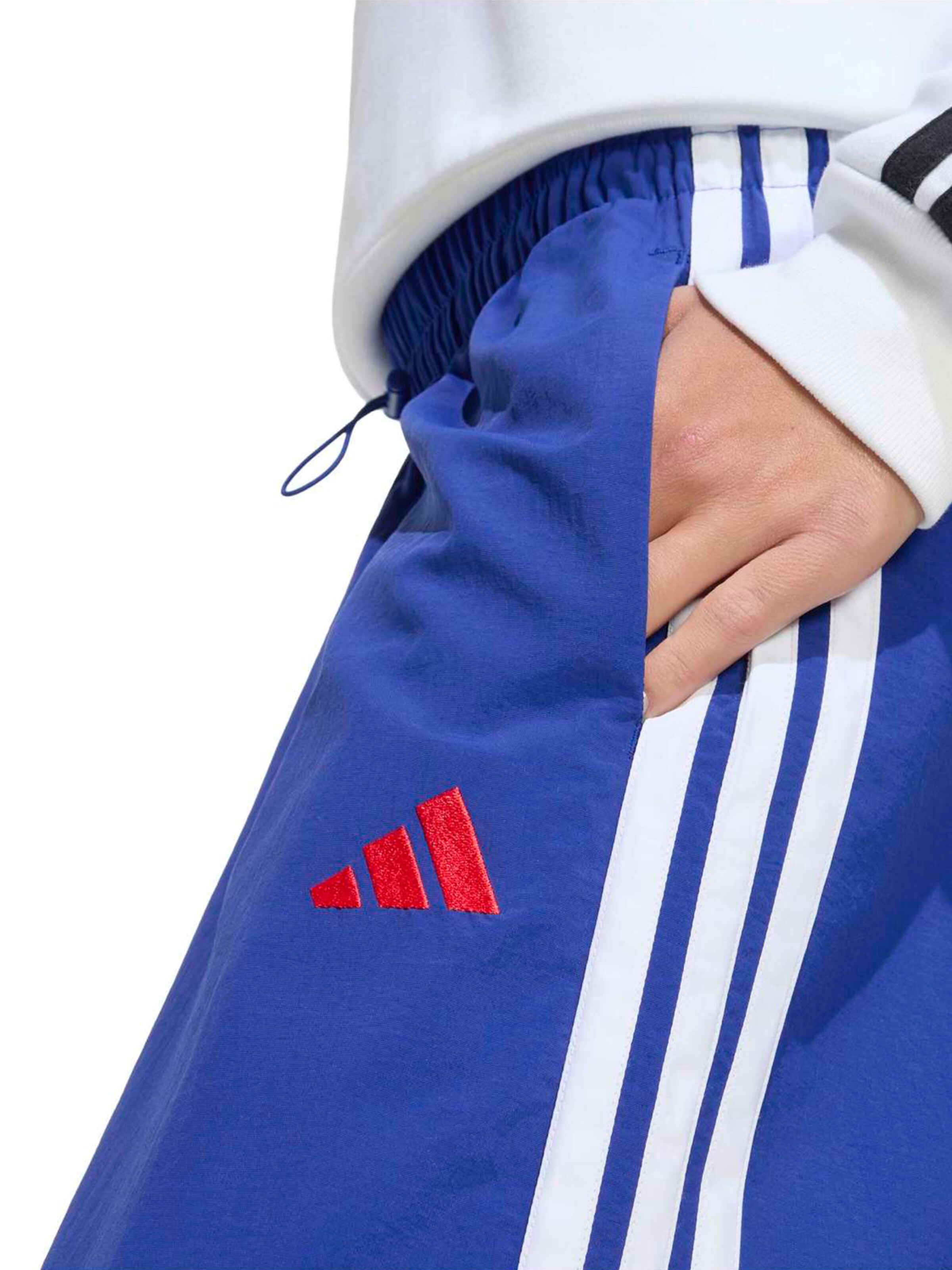 ADIDAS SPORTSWEAR Luźne Spodnie sportowe w kolorze niebieski