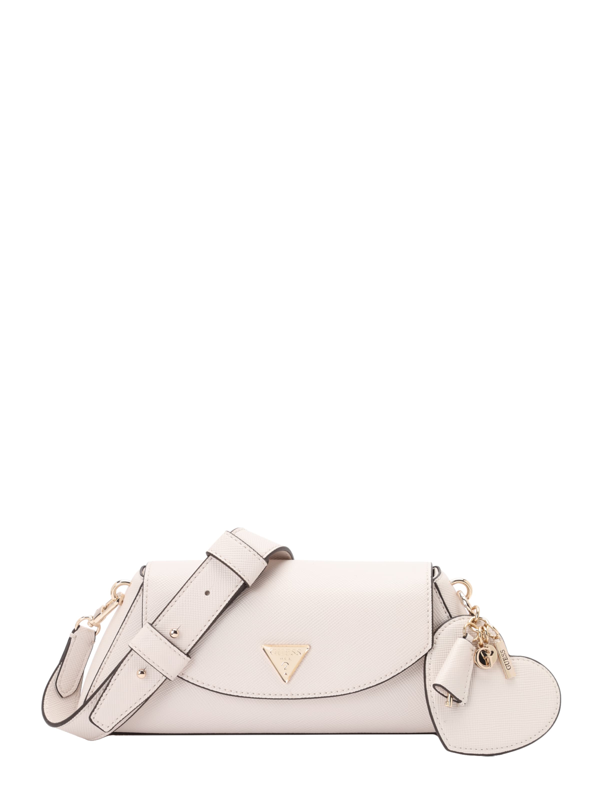 GUESS Τσάντα ώμου 'BOLENA FLAP SHOULDER BAG' σε γκρι: μπροστά