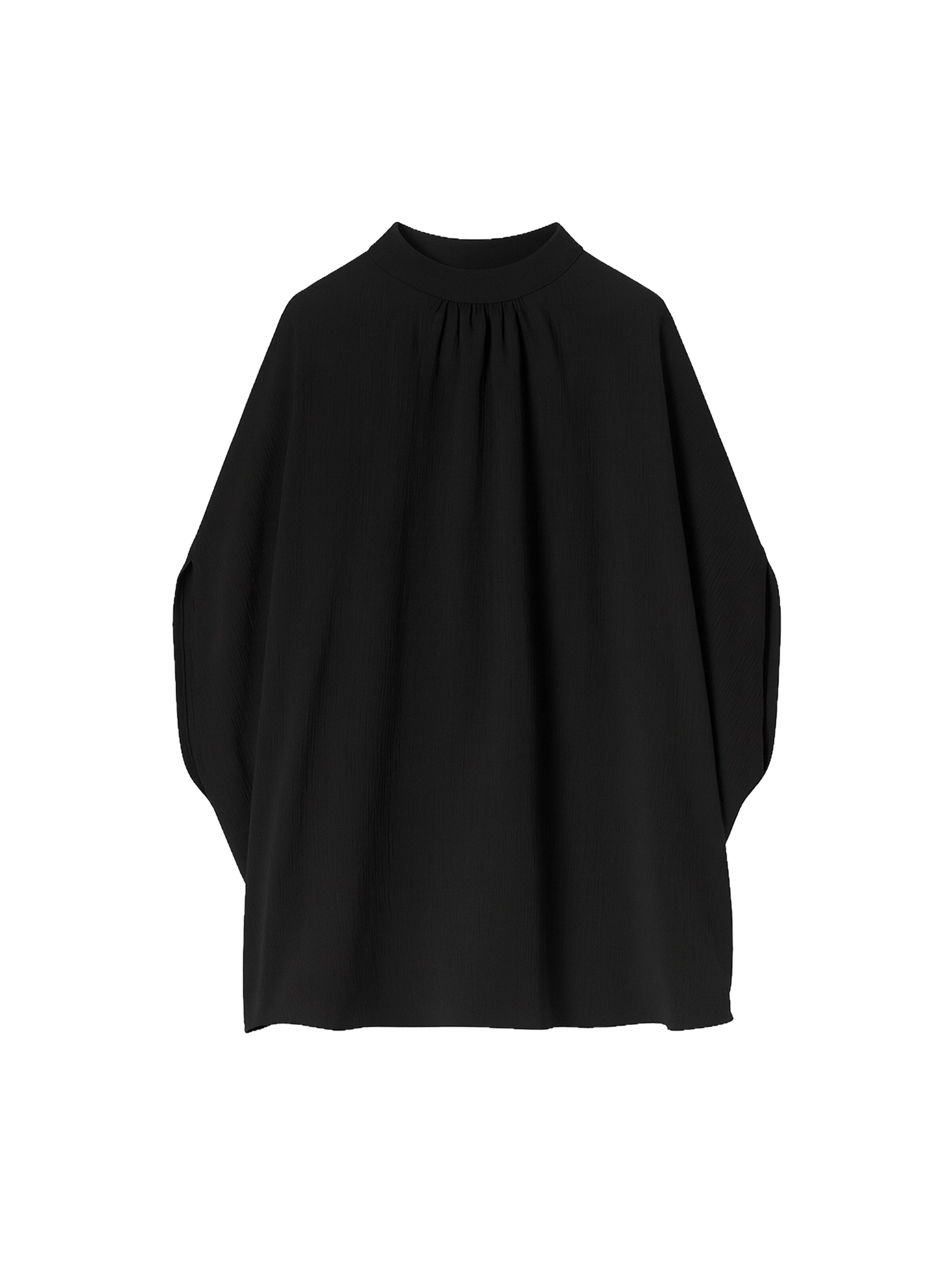 Chemisier Elara en noir : devant