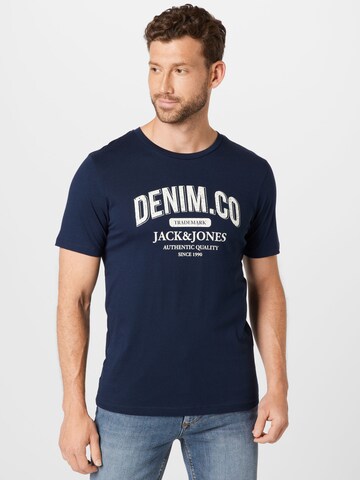 JACK & JONES Shirt in Blauw: voorkant