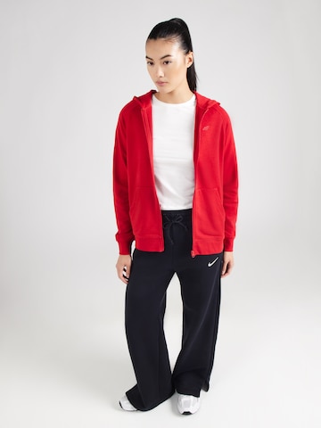 4F Sports sweat jacket in Red