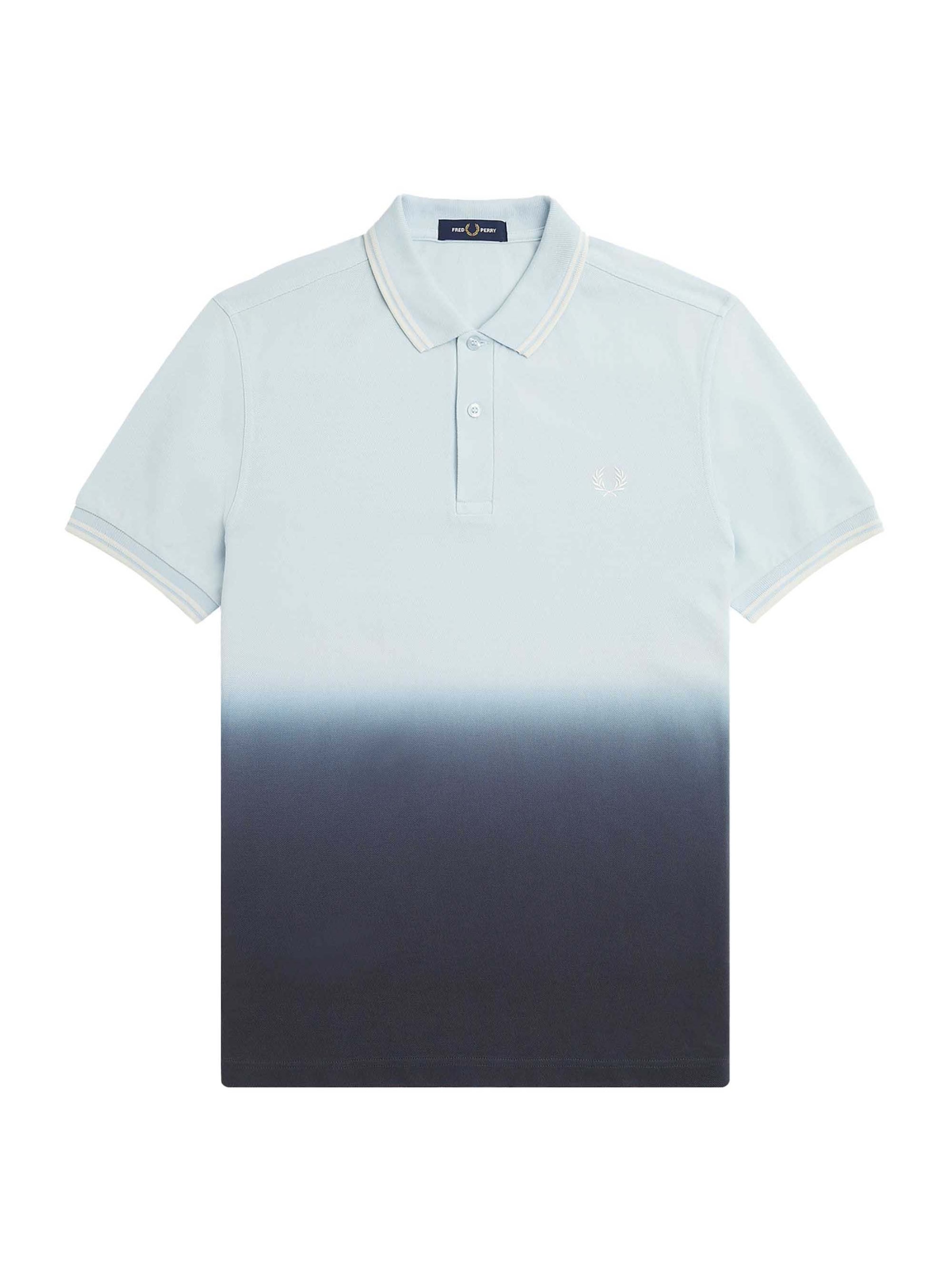 Fred Perry Shirt in Blauw: voorkant