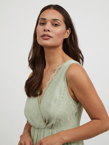 VILA Evening Dress 'Sancia' in Green