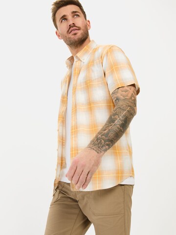 CAMEL ACTIVE Regular fit Button Up Shirt in Orange
