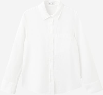 MANGO Bluza 'LINO' veličine XXS u prljavo bijela, Pregled proizvoda