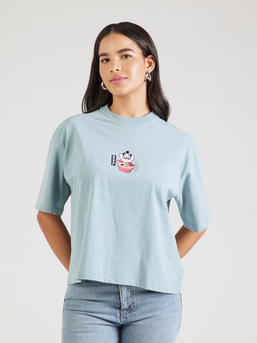 Kaotiko Shirts 'SUMO RAMEN' i blå: forside
