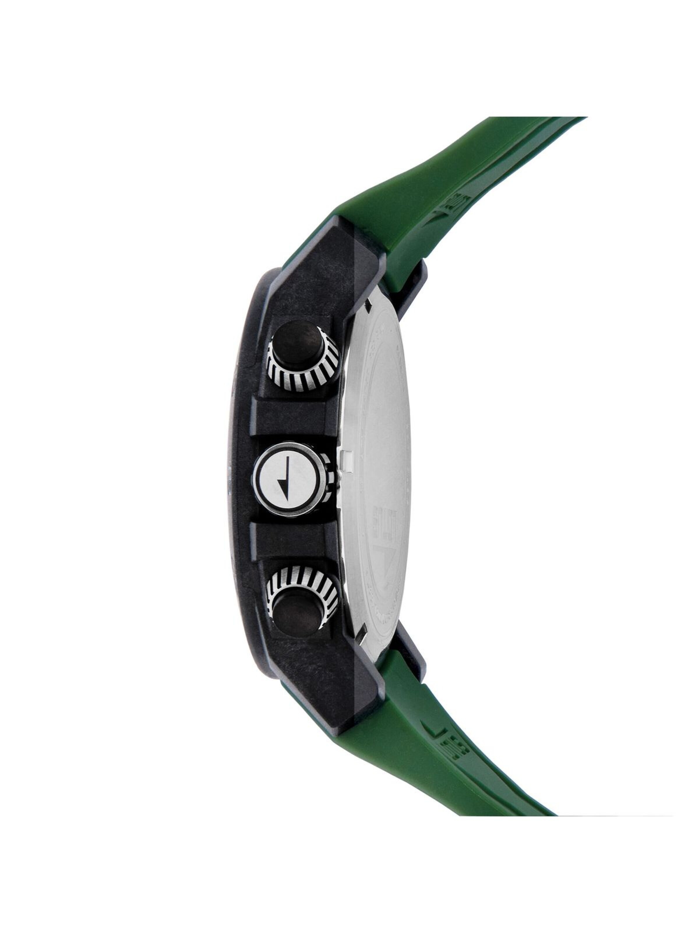 Lotus Analoog horloge in Groen