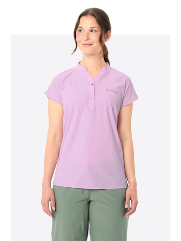 VAUDE Multifunctionele blouse 'Yaras II' in Lila