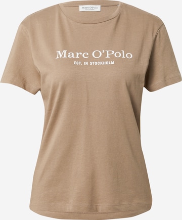 Marc O'Polo Μπλουζάκι σε καφέ: μπροστά
