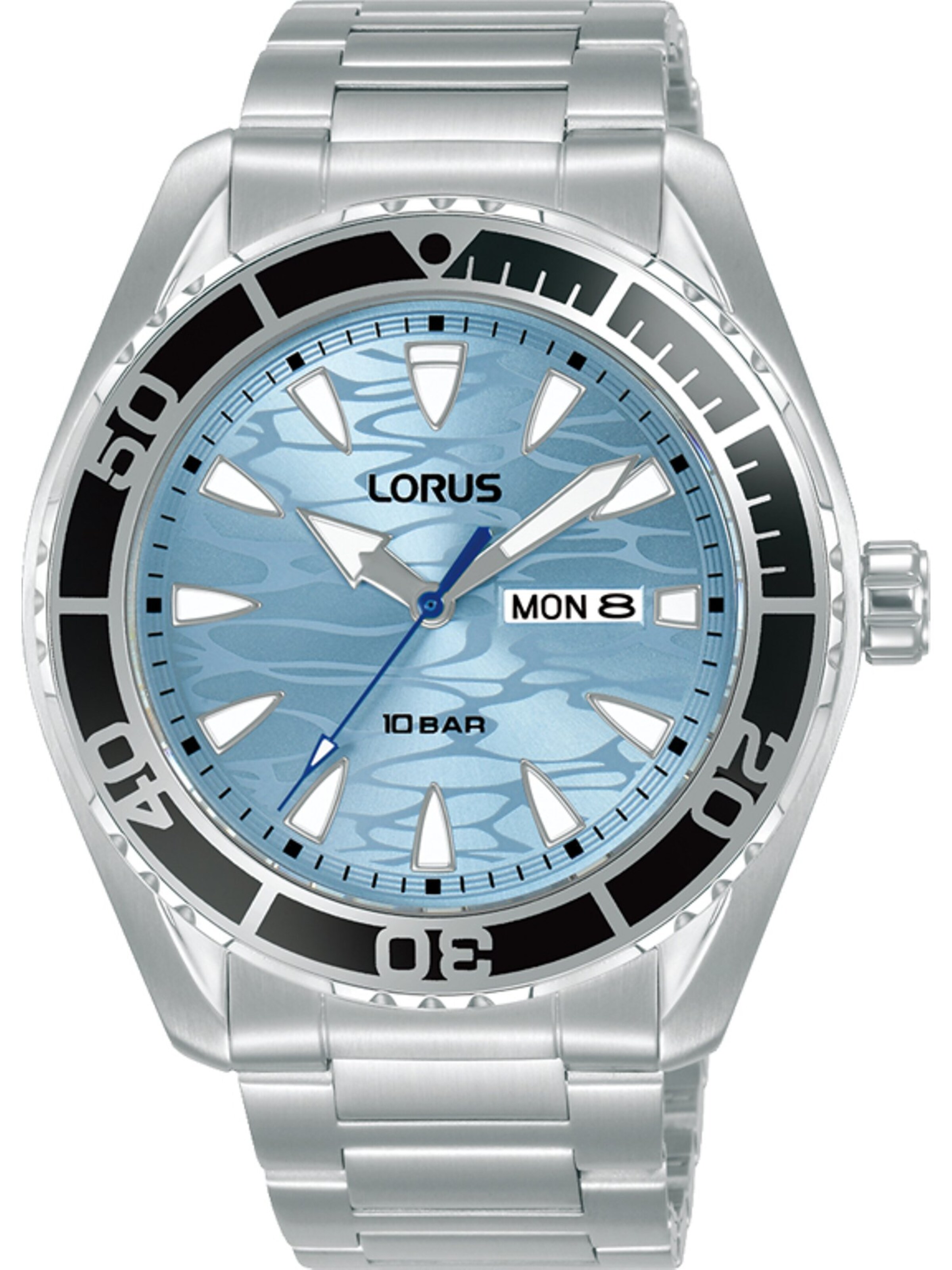 LORUS Uhr in Blau: Vorderseite