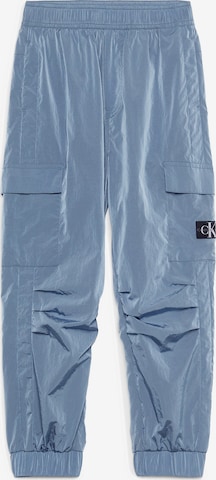 Calvin Klein Jeans Loose fit Trousers in Blue: front