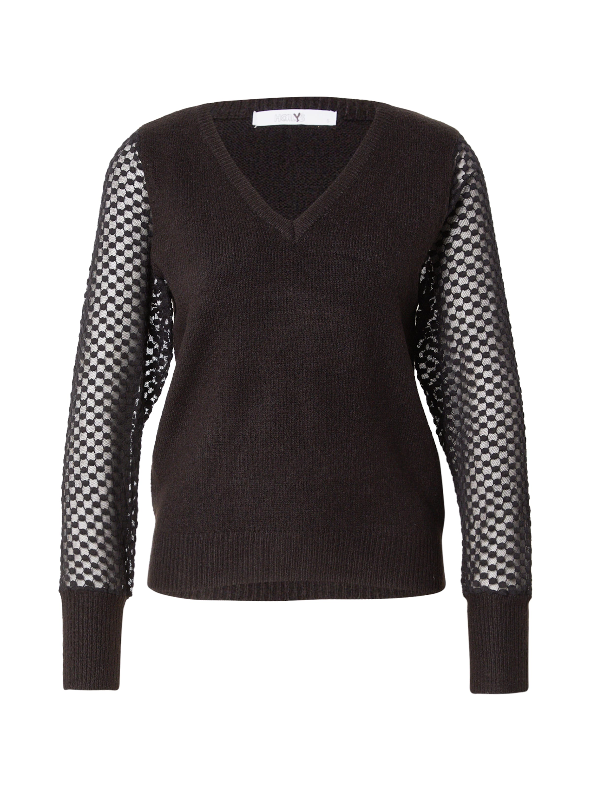 Hailys Πουλόβερ 'Xa44ra' σε μαύρο: μπροστά