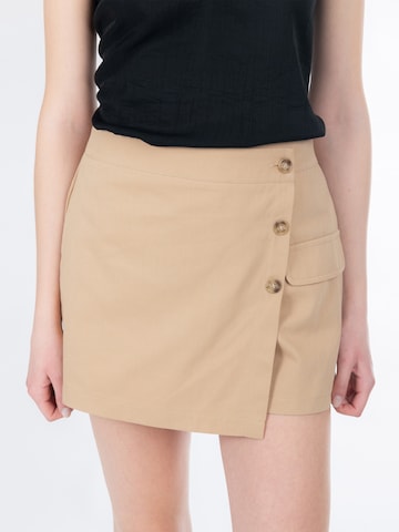 Influencer Loose fit Trousers in Beige