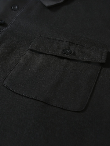 YOUTHUP Shirt 'Büroalltag' in Black