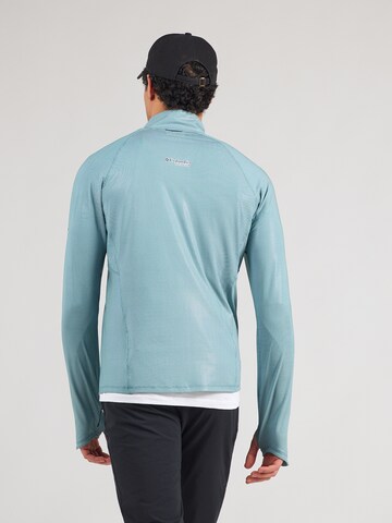 COLUMBIA Funkčné tričko 'Summit Valley' - Modrá: zadná strana