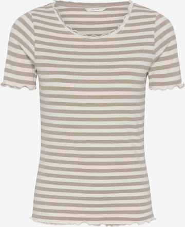 T-shirt 'CRRibba' Cream en gris : devant