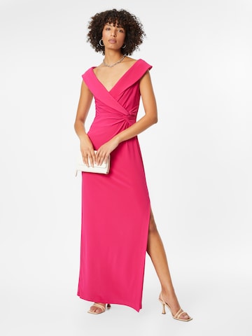 Lauren Ralph LaurenVečernja haljina 'LEONIDAS' - roza boja