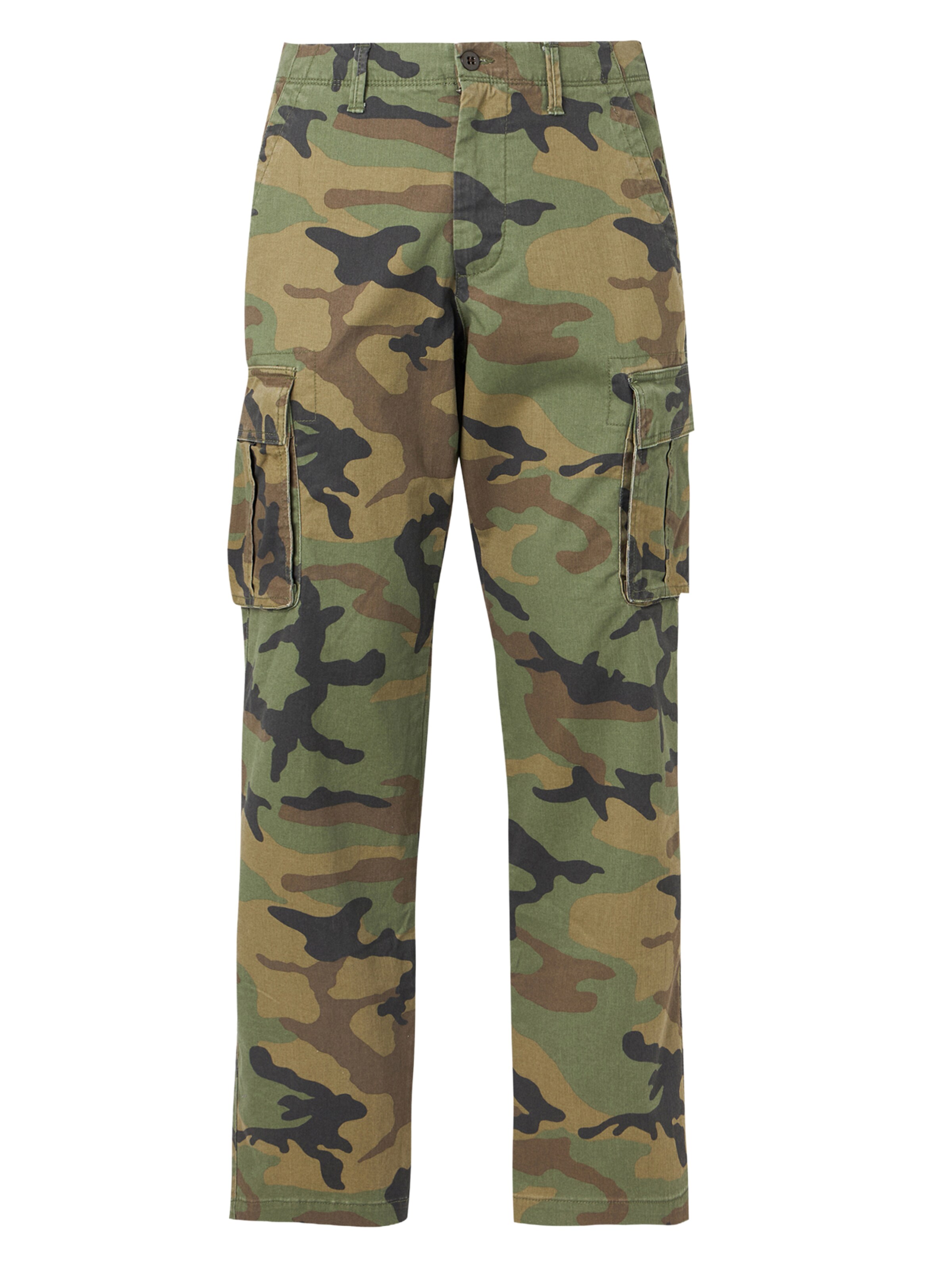 GAP Παντελόνι cargo σε πράσινο: μπροστά