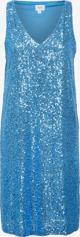 SAINT TROPEZ Cocktailjurk 'Evita' in Blauw: voorkant