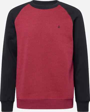Volcom Sweatshirt 'HOMAK' in Rot: predná strana