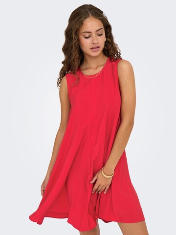 Abito 'JDYTroya' di JDY in rosso: frontale