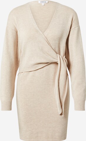 Robe 'Loran' EDITED en beige : devant