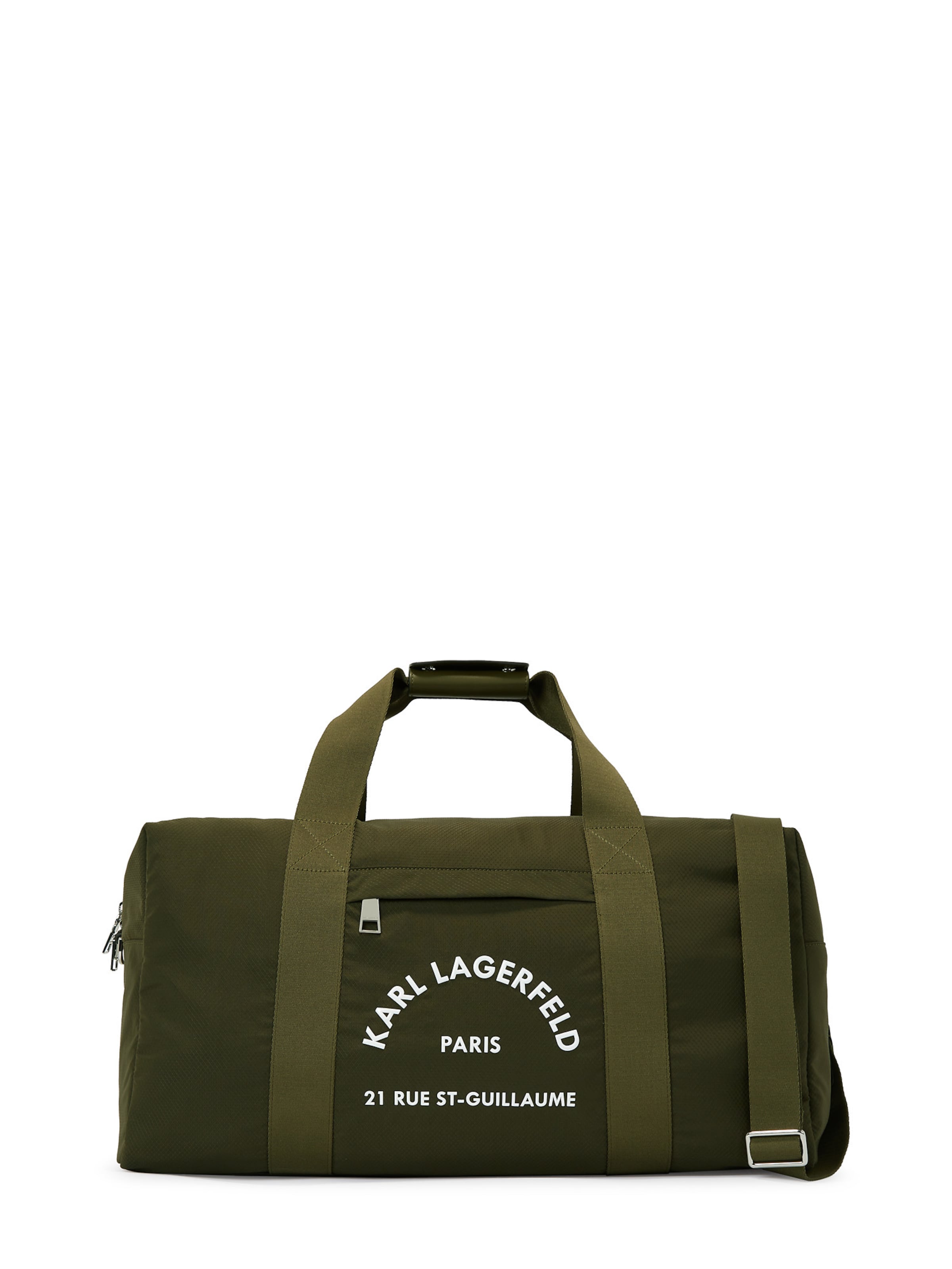 Geantă de weekend Karl Lagerfeld pe kaki, Vizualizare produs