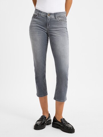 Cambio Slim fit Jeans 'Piper' in Grey: front