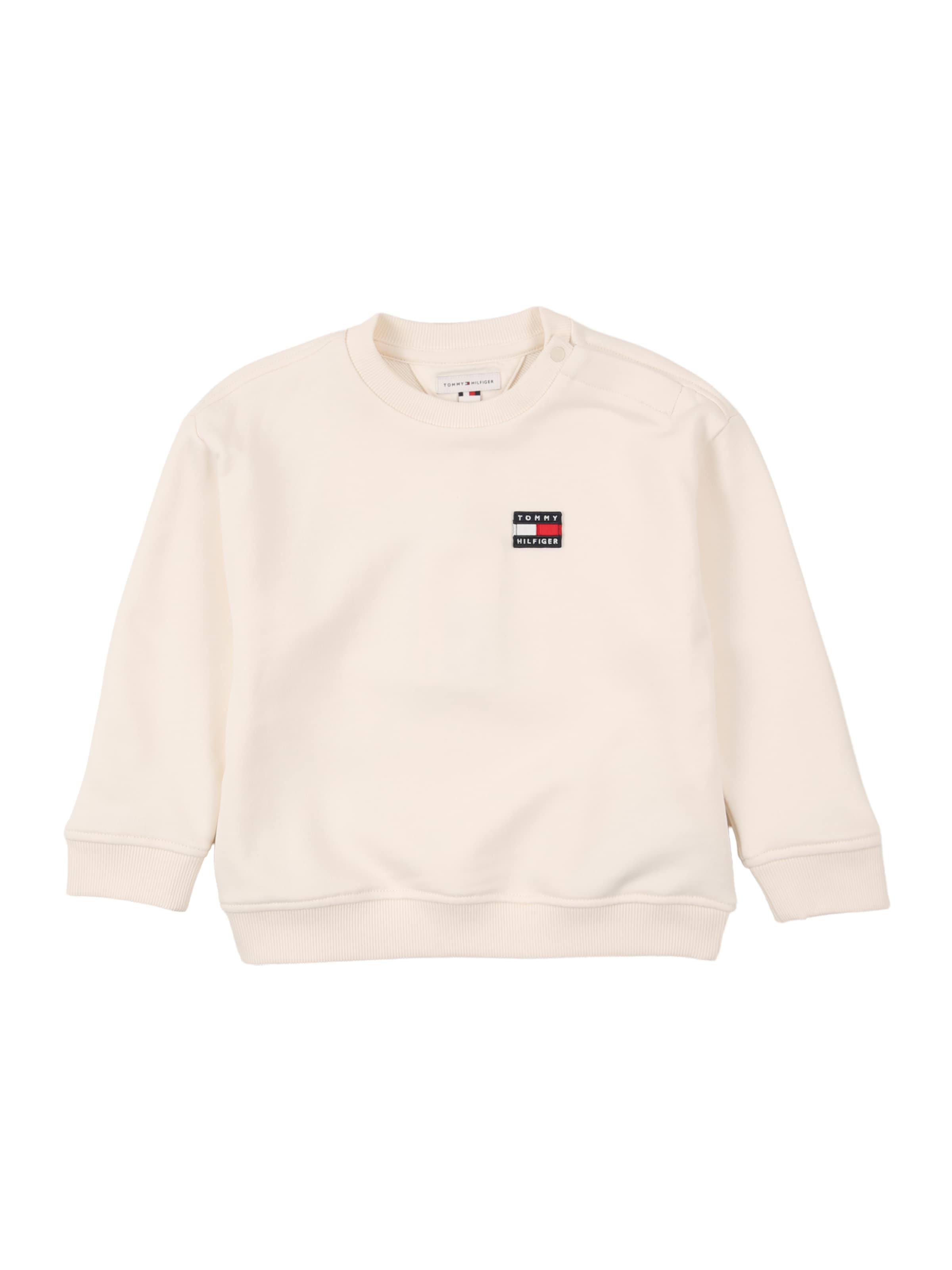 balts TOMMY HILFIGER Sportisks džemperis 'HERITAGE': no priekšpuses