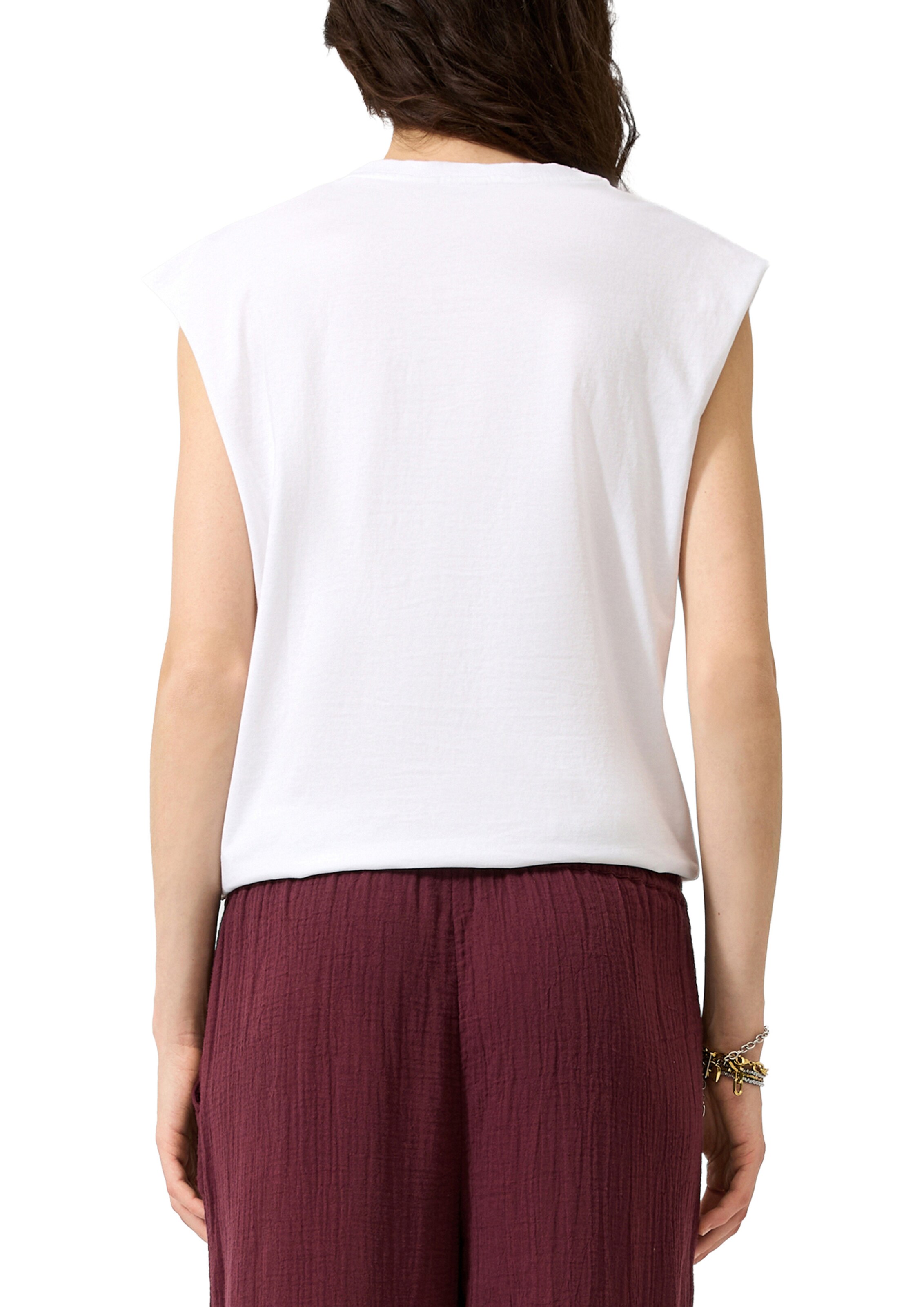 QS Shirt in Wit