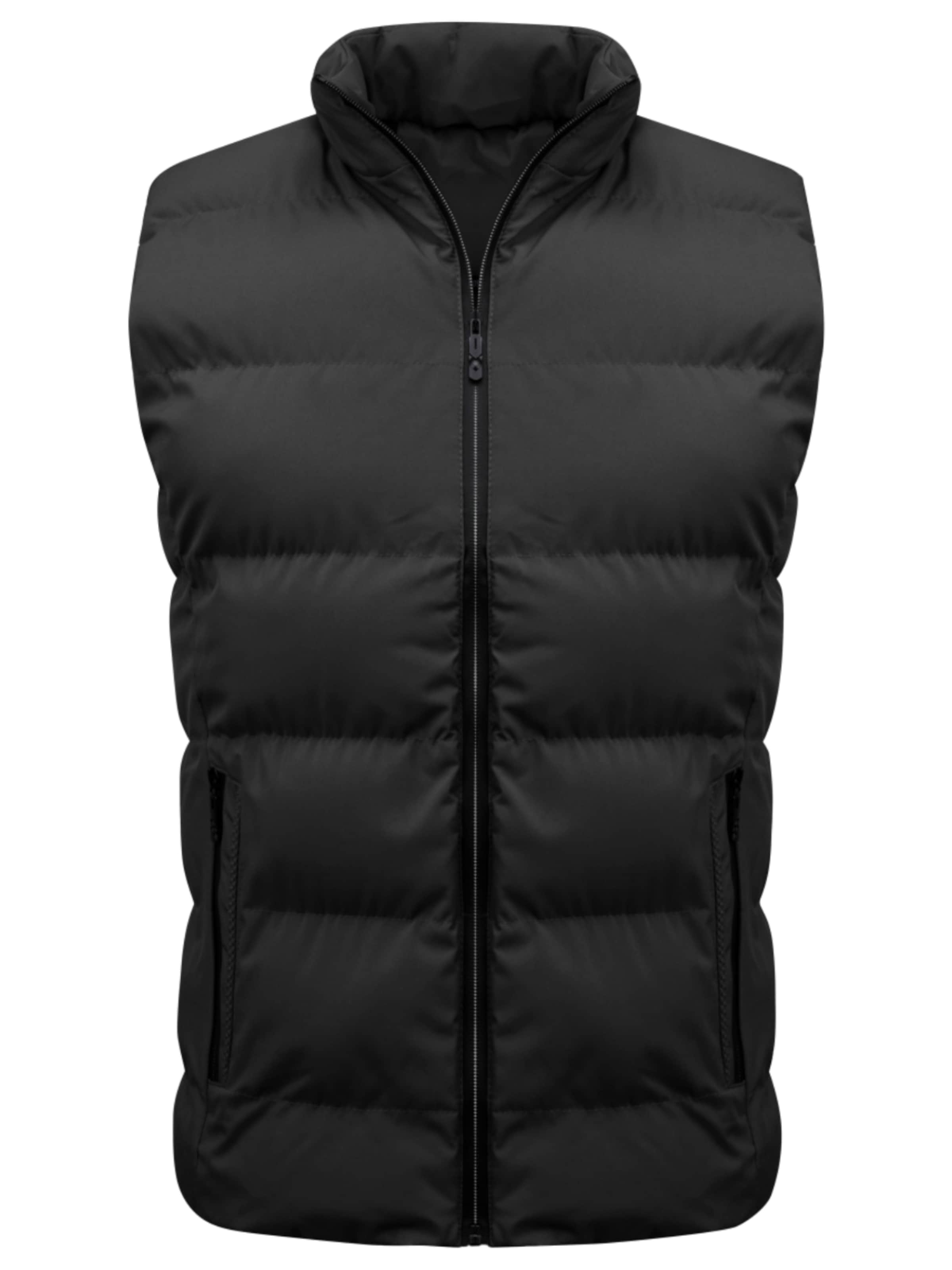 Youthup Vest in Black: front