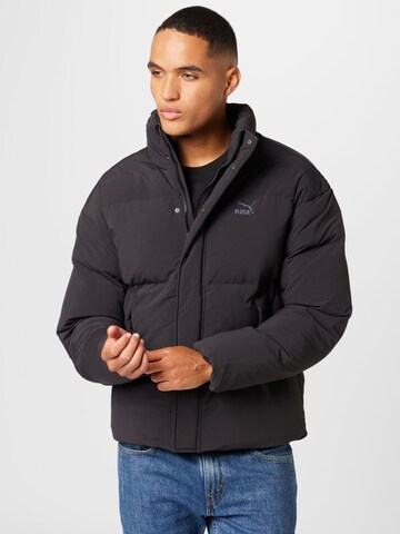 Veste d’hiver PUMA en noir : devant